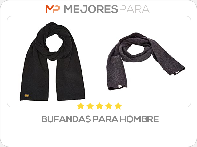 bufandas para hombre