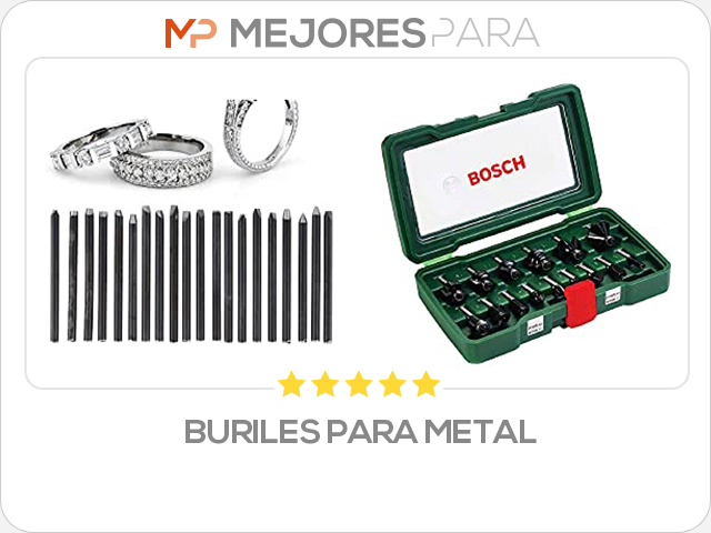 buriles para metal