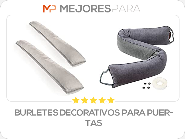 burletes decorativos para puertas