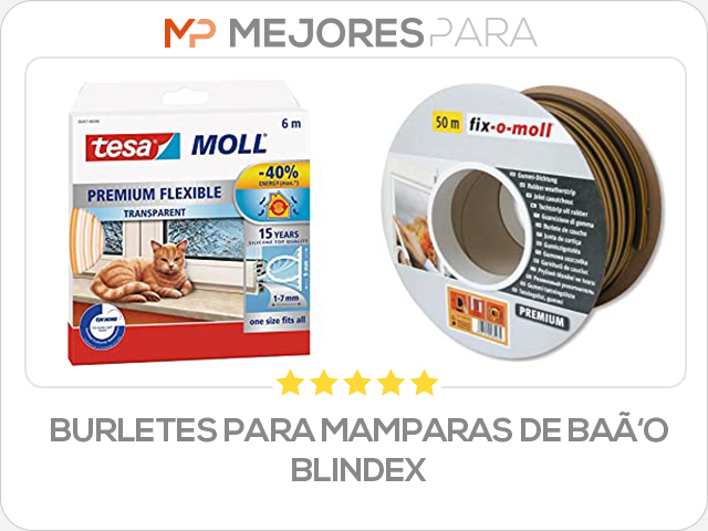 burletes para mamparas de baño blindex