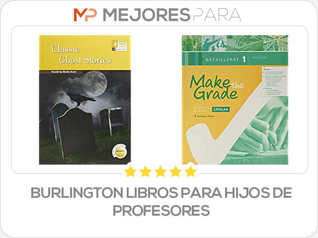 burlington libros para hijos de profesores