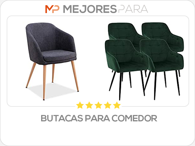 butacas para comedor