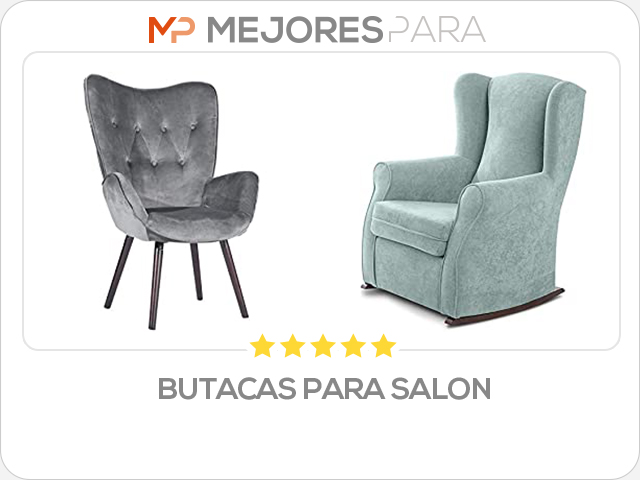 butacas para salon