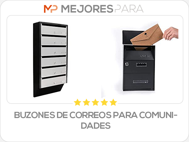 buzones de correos para comunidades