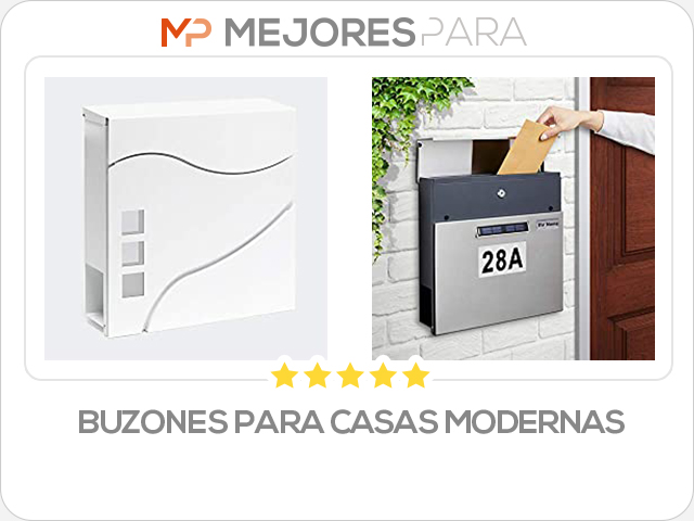 buzones para casas modernas