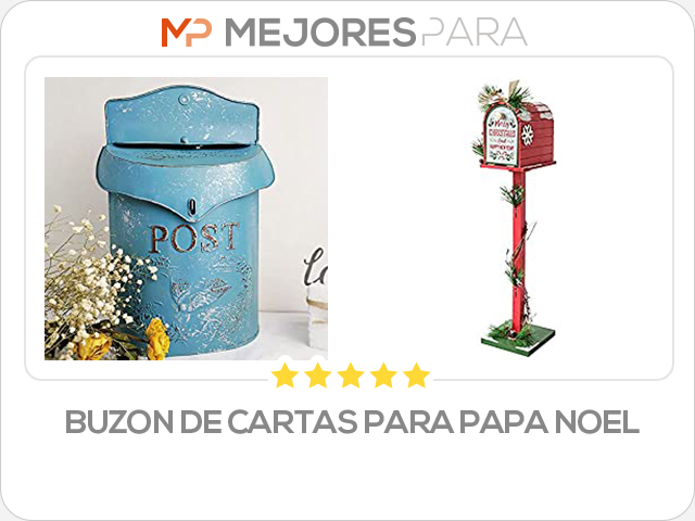 buzon de cartas para papa noel