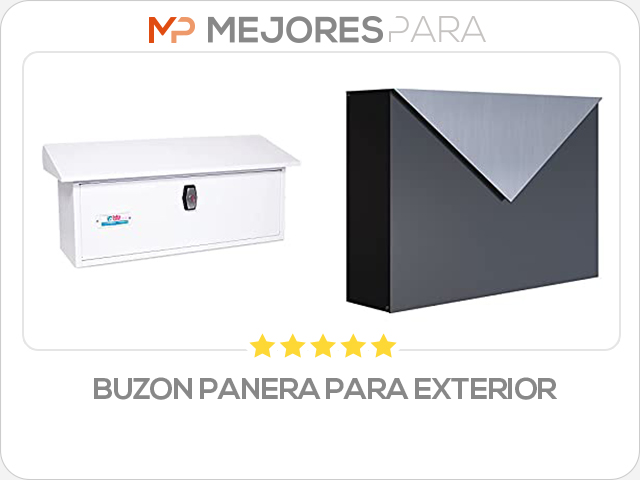 buzon panera para exterior