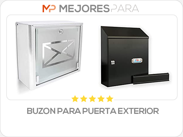 buzon para puerta exterior