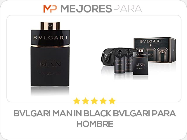 Bvlgari Man In Black Bvlgari para hombre