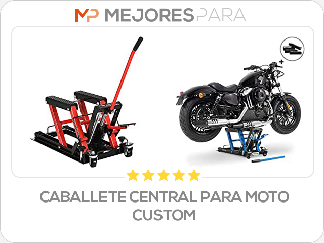 caballete central para moto custom