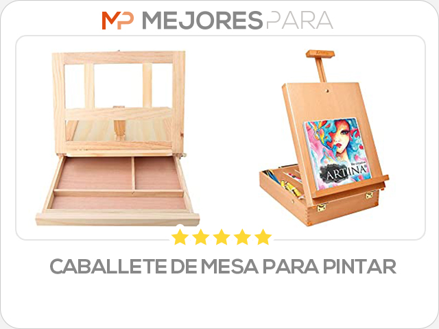 caballete de mesa para pintar