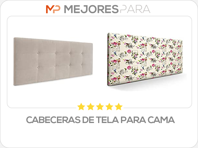 cabeceras de tela para cama