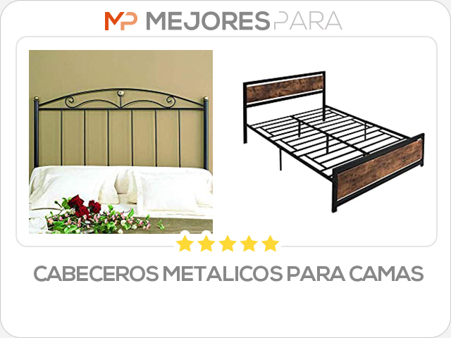 cabeceros metalicos para camas