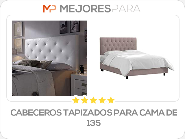 cabeceros tapizados para cama de 135