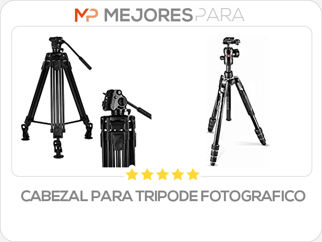 cabezal para tripode fotografico