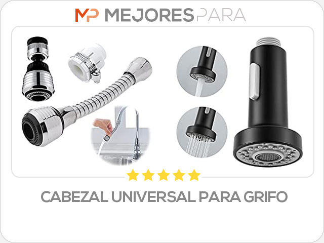 cabezal universal para grifo