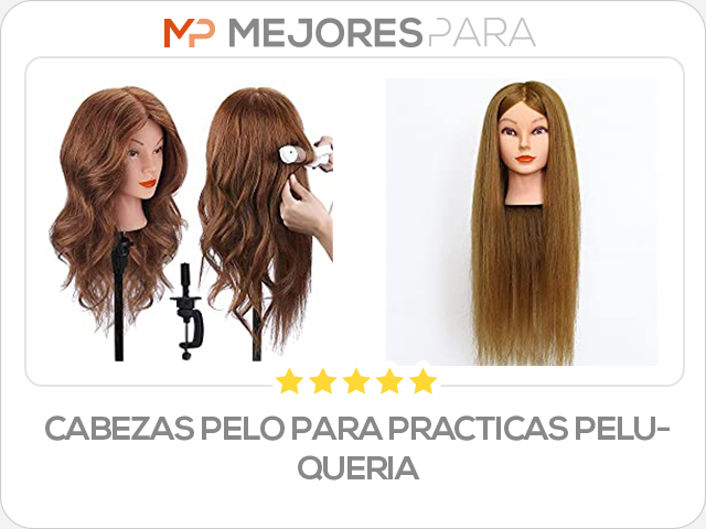 cabezas pelo para practicas peluqueria