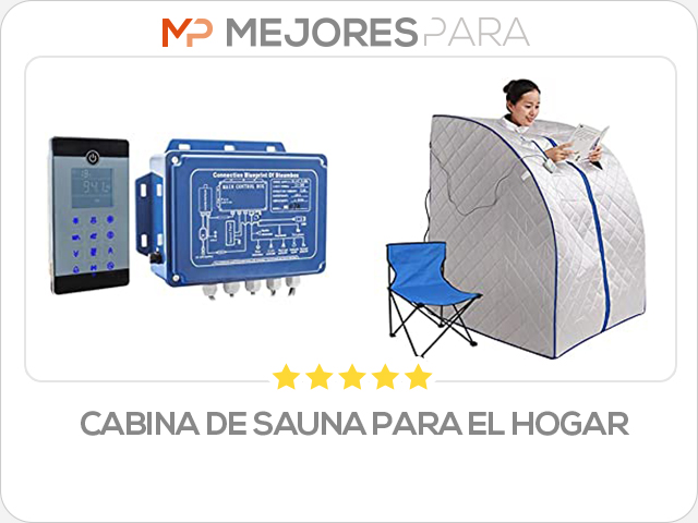 cabina de sauna para el hogar