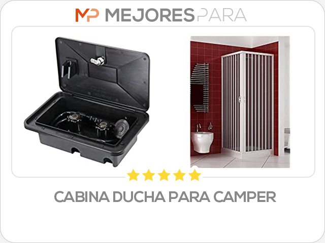 cabina ducha para camper