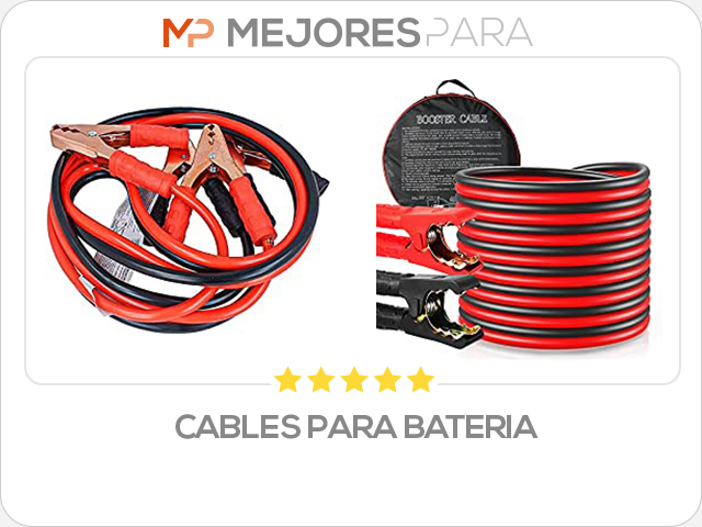 cables para bateria