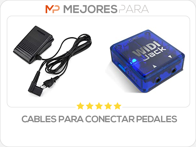 cables para conectar pedales