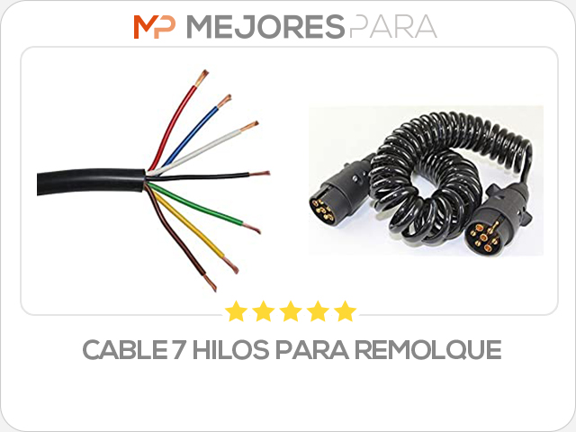 cable 7 hilos para remolque