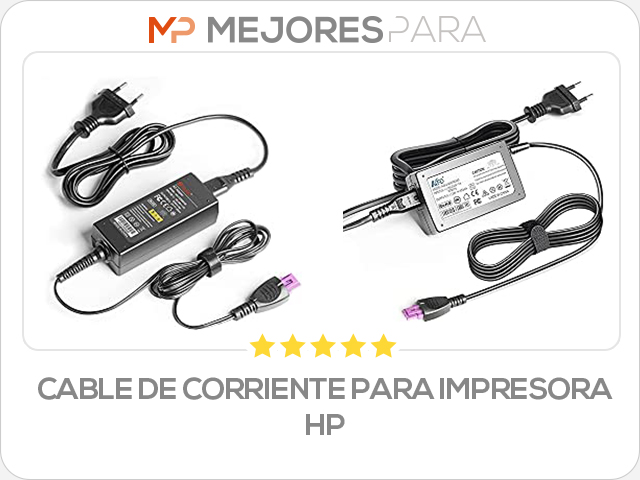 cable de corriente para impresora hp