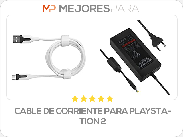 cable de corriente para playstation 2