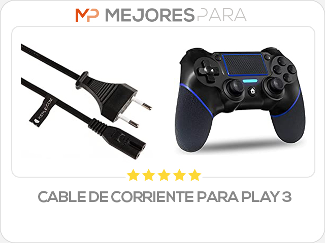 cable de corriente para play 3