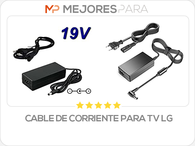 cable de corriente para tv lg