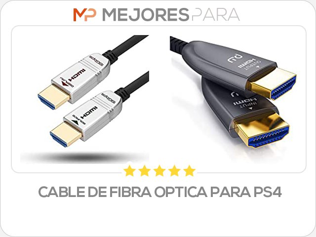 cable de fibra optica para ps4