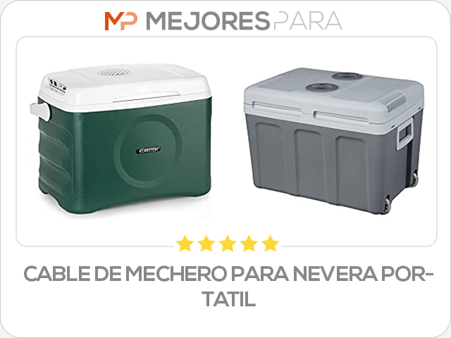 cable de mechero para nevera portatil