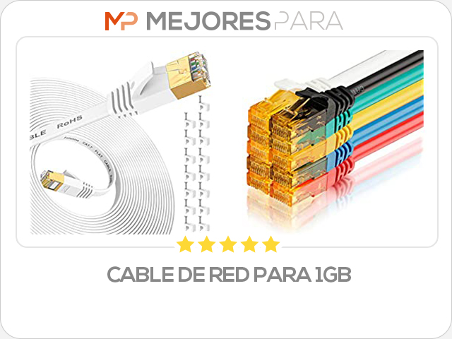 cable de red para 1gb