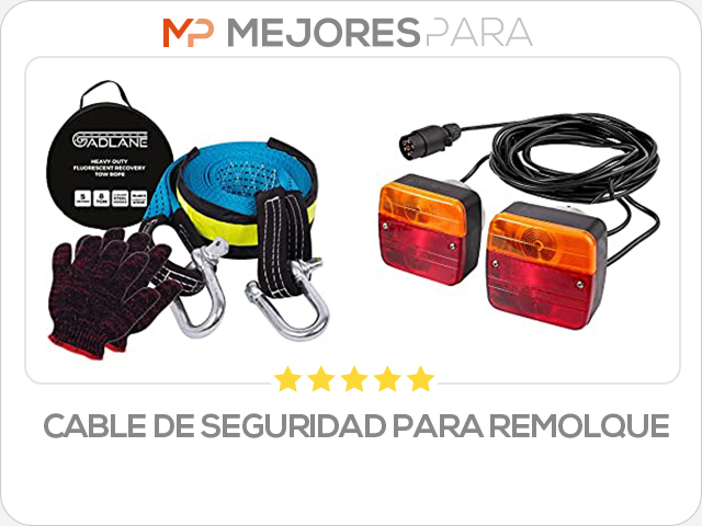 cable de seguridad para remolque