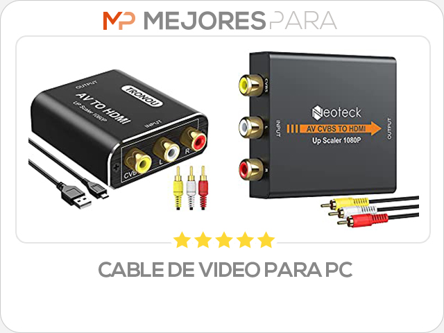 cable de video para pc