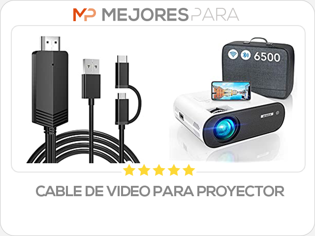 cable de video para proyector