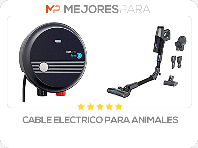 cable electrico para animales