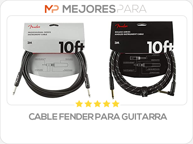 cable fender para guitarra