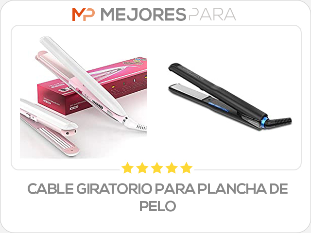 cable giratorio para plancha de pelo