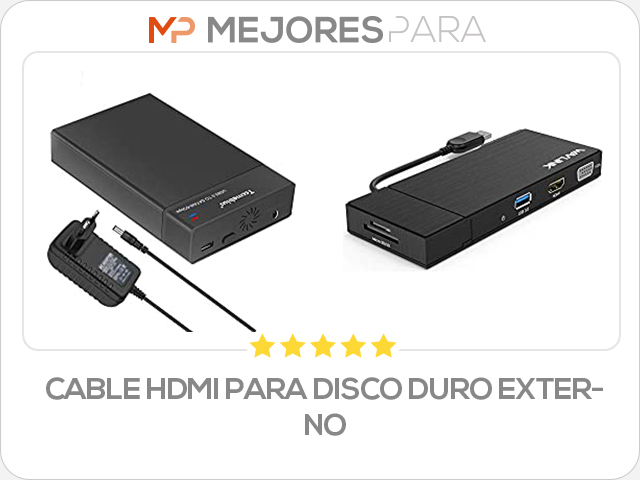 cable hdmi para disco duro externo