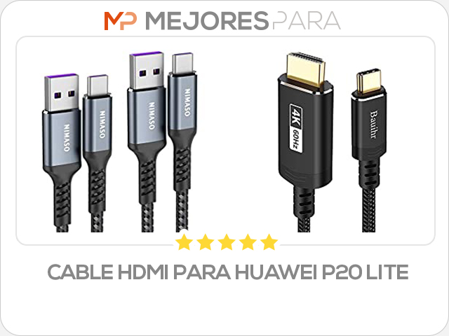 cable hdmi para huawei p20 lite