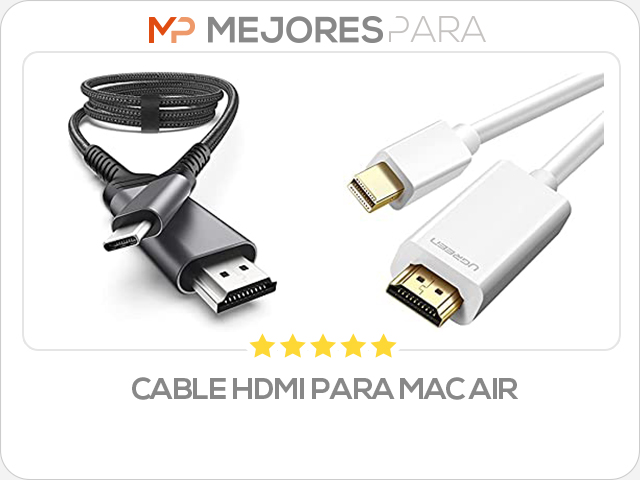 cable hdmi para mac air