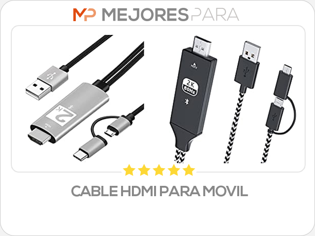 cable hdmi para movil