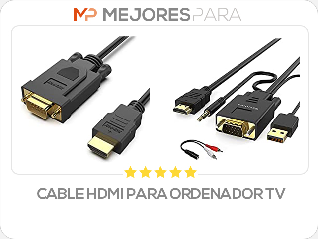 cable hdmi para ordenador tv