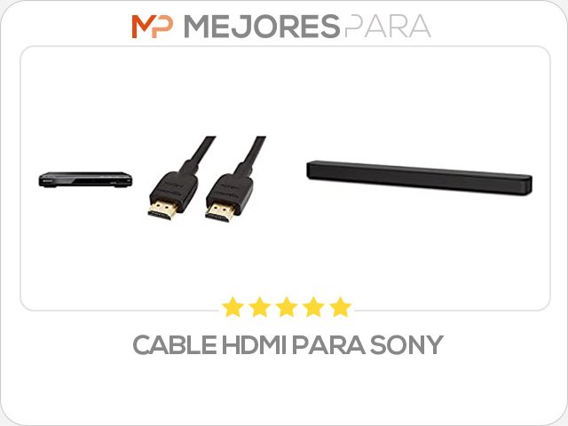 cable hdmi para sony