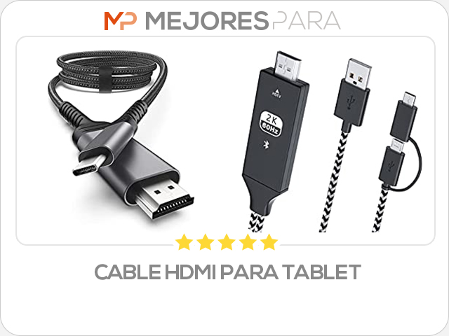 cable hdmi para tablet