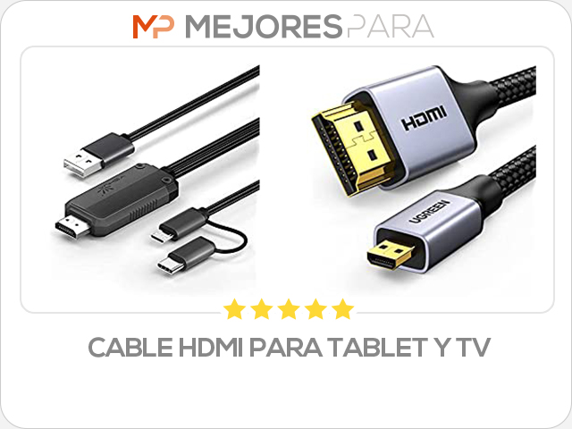 cable hdmi para tablet y tv