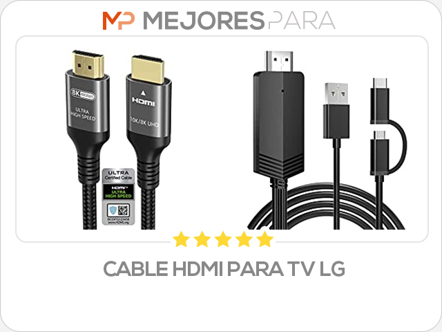 cable hdmi para tv lg