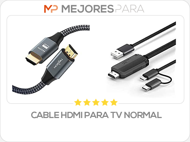 cable hdmi para tv normal