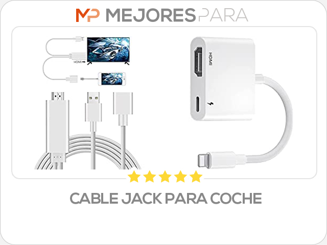 cable jack para coche